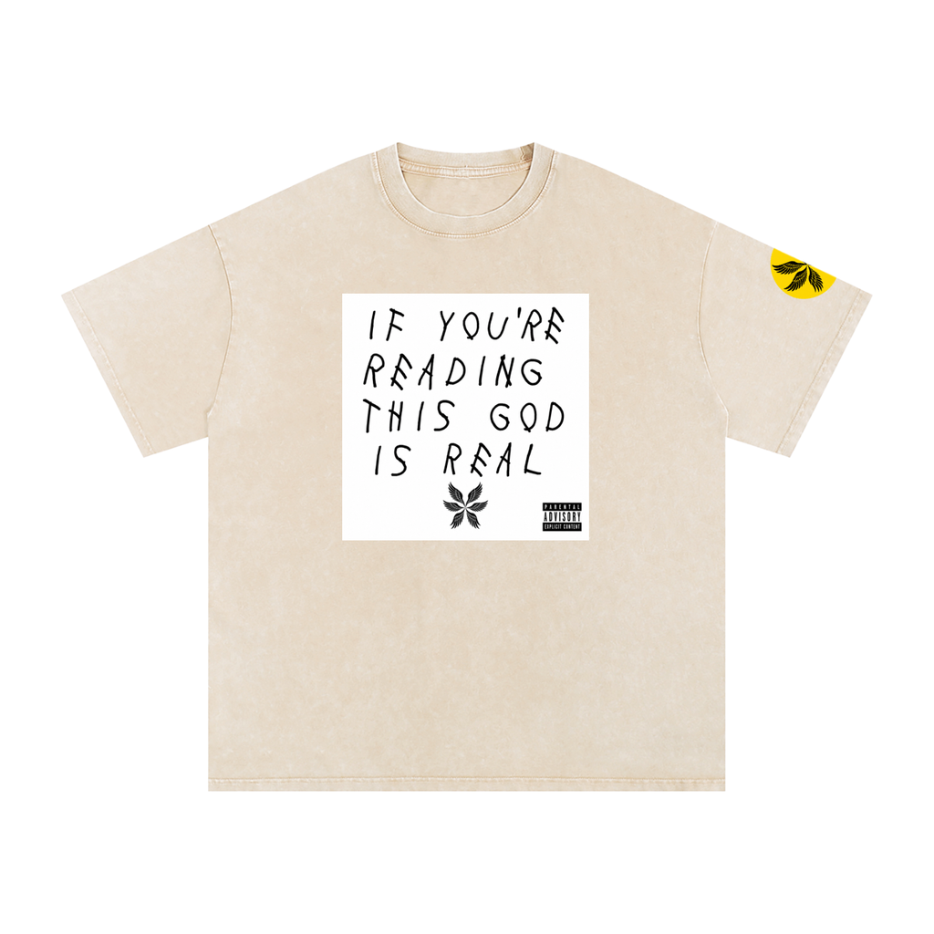 IYRTGIR - Oversized Faded Cotton T-Shirt (Limited Edition)